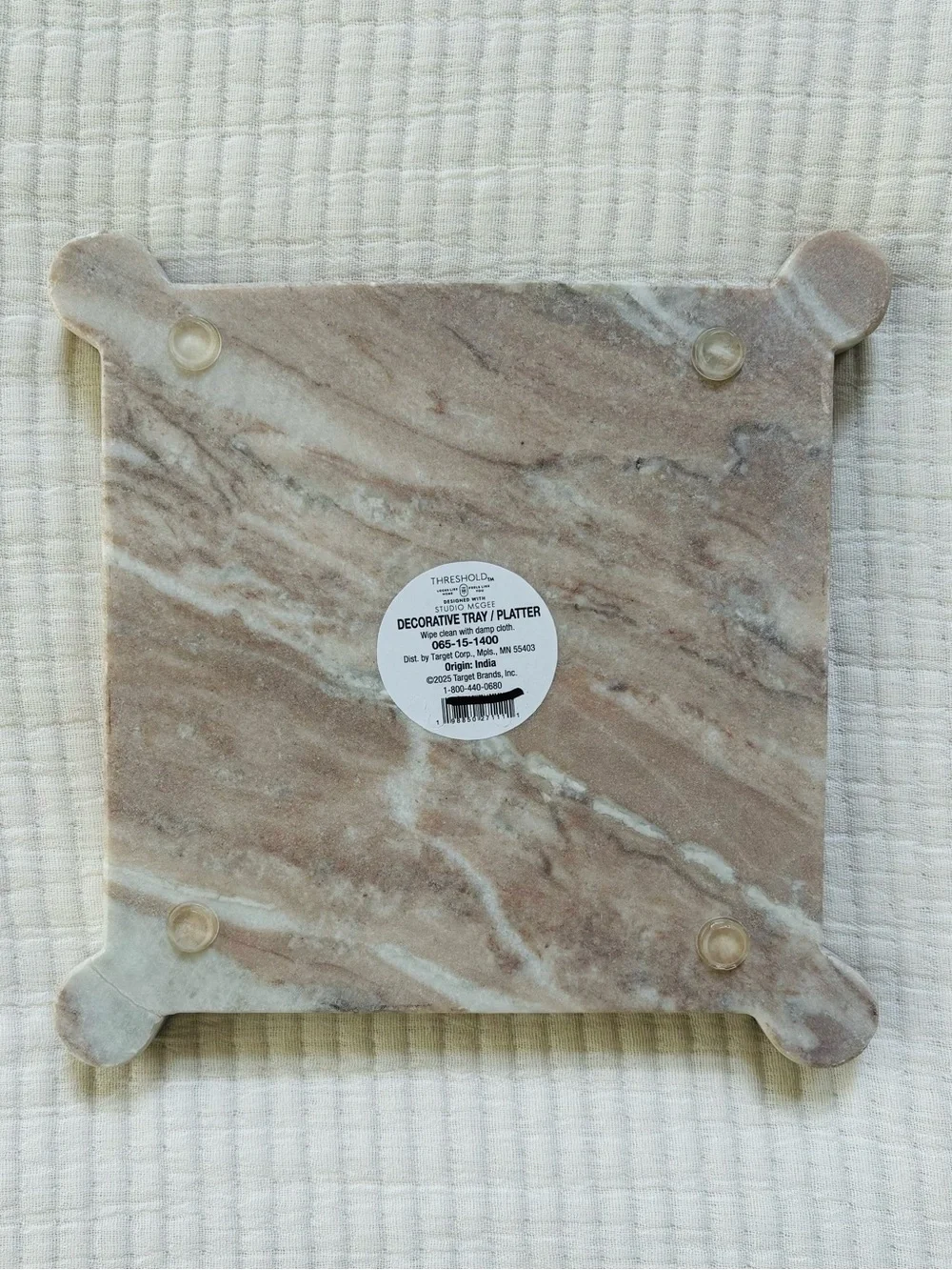 Threshold x Studio McGee Marble Decorative Tray / Platter NWT